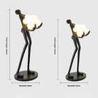 Nordic Humanoid Floor Lamp Sculpture Design Exhibition Hall Decoration Living Room LampS Styling Lamp Halloween Lamp BedroomLamp