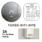 Beok Tuya Smart Thermostat Wifi Eletric Underfloor/ Water Gas Boiler Heating Room Temperature Controller Works with Alice Alexa