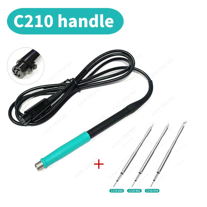 MYTO C210 Soldering Iron Handle And C210-002/020/018 Tips For JBC T210 Soldering Station Welding Nozzle