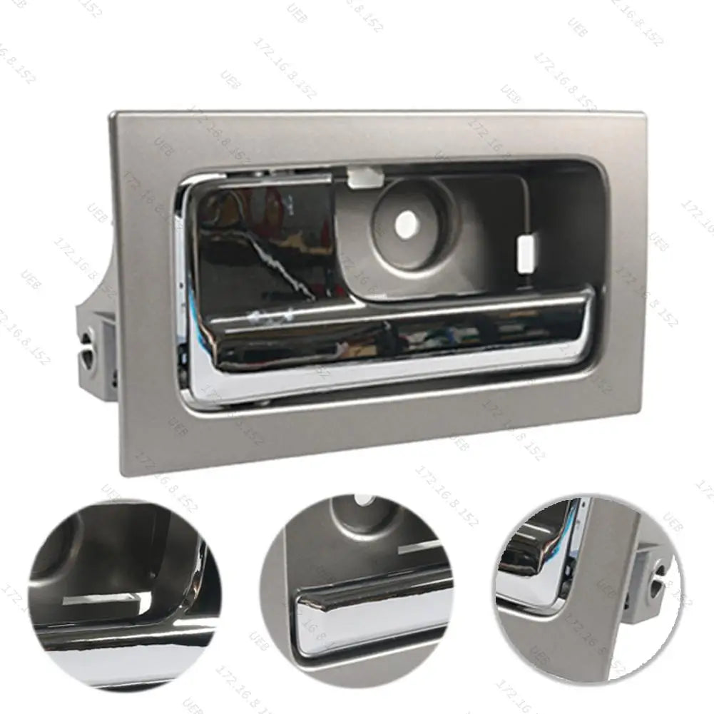 Car Door Interior Handle for Ford F150 Left/Right Chrome Lever Inner Handle F-Series F150 2009-2014 9L3Z1522600CB/9L3Z1522601CB