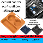 Automobile Central Control Push-pull Storage Box Silicone Shock Absorber Pad Suitable for GreatWall WEY Tank 500Hi4t/z 2023-2025