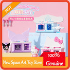 Sanrio Characters Blind Box Kuromi Cinnamoroll Hellokitty Mini Kitchenware Set Kawaii Happy Little Kitchen Figures Toy Gift