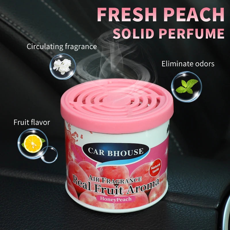 car Solid Air Freshener 120g Indoor Fragrance Toilet Deodorization and Odor Removal Car Fragrance Box Aromatherapy
