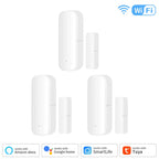 TNCE Tuya WiFi/Zigbee3.0 Smart Door Window Sensor Smart Home Security Alarm System Smart Life Tuya App Remote Control