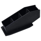 Day Night Cosmetic Brush Organizer Gothic Wooden Coffin Makeup Holder Cosmetic Storage Spooky Compartment Pen Holder