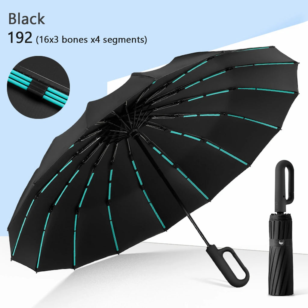 Strong Automatic Folding Umbrella