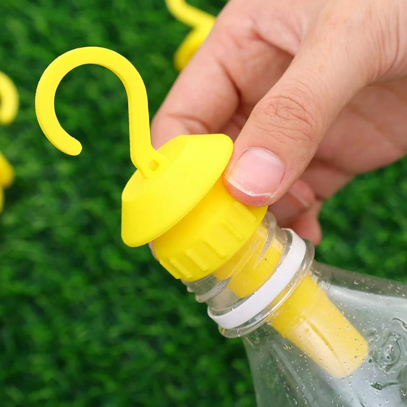 1/20pcs Garden Plastic Fruit Fly Trap Killer Anti Pest Insect Wasp Control Attracting Trapping Drosophila Hanging Trap Catcher
