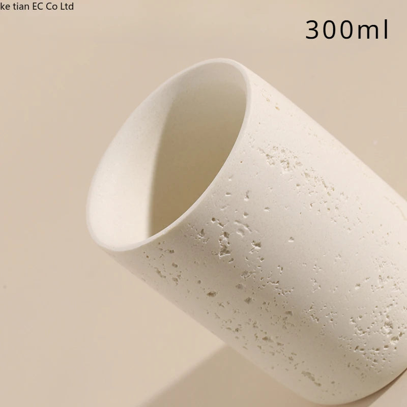 Wabi-sabi European Home Bathroom Set Hotel Electric Toothbrush shelf Bathroom Lotion bottle Toothbrush holder tray Toiletry set