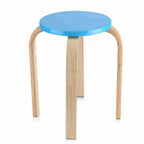Anti-Slip Bent Wood Stacking Stool Candy Color Home Furniture Kids Room Decor Bentwood Stool Home Stool Stool Wooden Stool