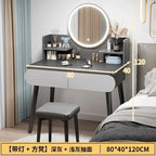 Black Girls Makeup Vanity Table Dresser Stand Drawers Storage Makeup Table Bedroom Desk Coiffeuse De Chambre Home Furniture