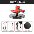 4880W/3880W/2880W Electric Concrete Cement Mortar Trowel Leveling Machine Wall Smoothing Polishing Machine Concrete Drill Mixer
