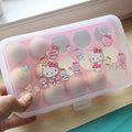 Hello Kitty Food-Grade Storage Containers   Egg Cartons   Refrigerator and Kitchen Storage Containers   Egg Organizers