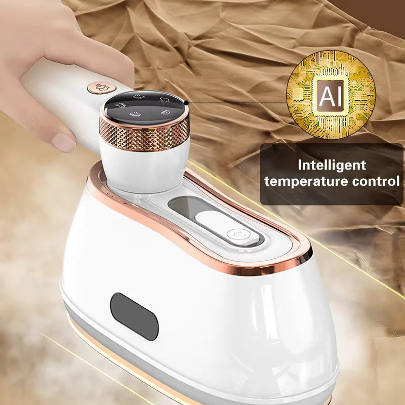 1200W new handheld hanging iron four temperature foldable small portabl