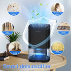 Smart Air Purifier Portable Dehumidifier Home Office and RV Eliminate