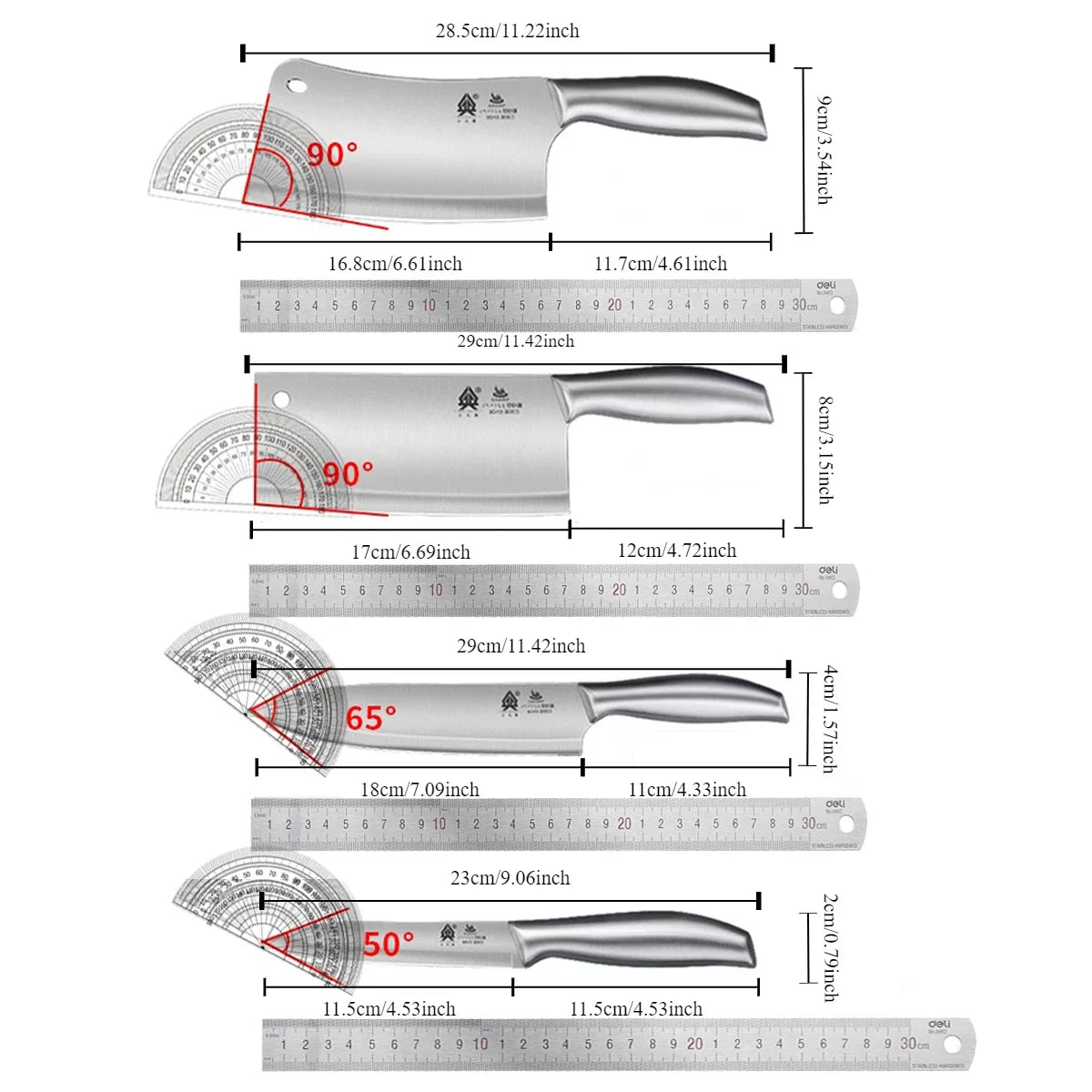 All steel knife set kitchen home professional chef knife knife with spatula spoon cooking tool combination, kitchen accessories