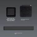 For Xiaomi Mijia smart aquarium modification backplane bottom stickers import and export accessories aquascape sand blocking