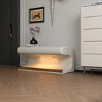 38.19 "storage Ottoman Bench, Bedroom End Bench, Velvet Padded Storage Bench With Buttons, Security Hinges And Storage Bench