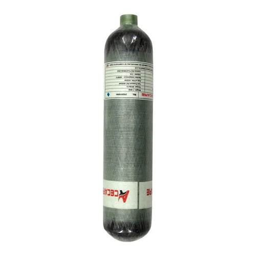 Acecare 4500Psi 300Bar 30Mpa 2L Carbon Fiber Cylinder HPA Air Tank Mini Scuba Diving Tank for firefighting Diving M18*1.5