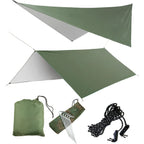 Camping Tarp Waterproof Tent Tourist Awning Shade Garden Canopy Beach Sunshade Outdoor Ultralight Sun Shelter