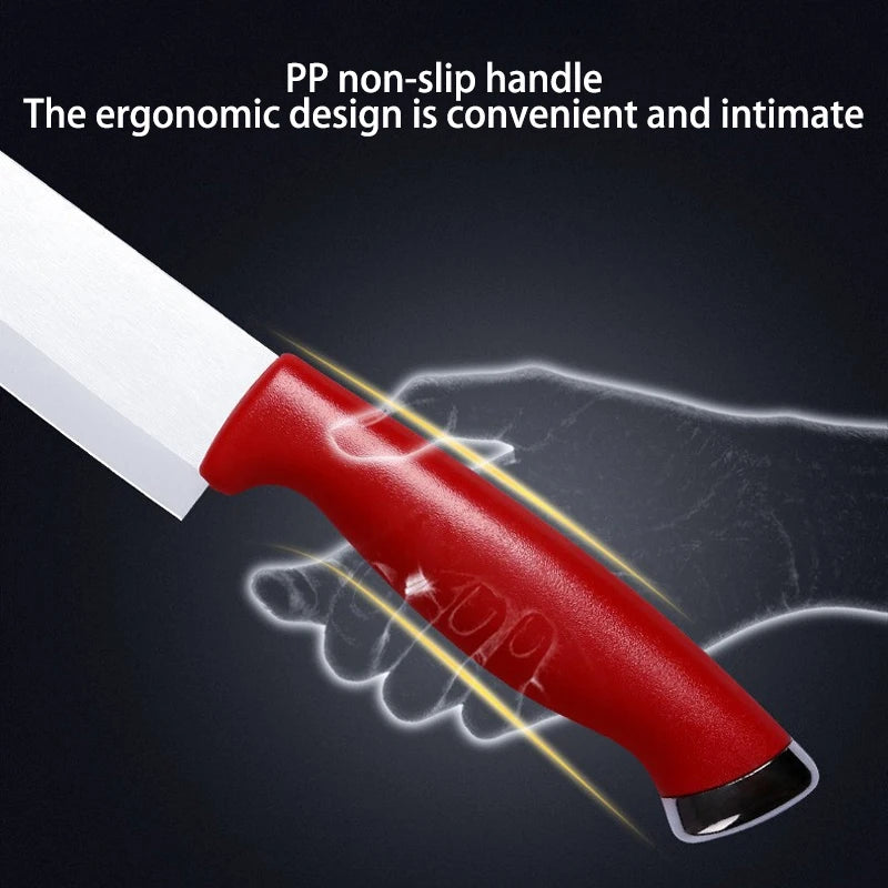 Kitchen complementary food knife, professional ceramic fruit knife with knife sleeve, multi-purpose knife 1/3 piece knife set