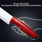 Kitchen complementary food knife, professional ceramic fruit knife with knife sleeve, multi-purpose knife 1/3 piece knife set