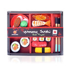 House Dollhouse Accessories Kitchen Model Role-Playing Mini Sushi Set Cutlery Toys Pretend Kitchen Toys Kitchen Food Toys