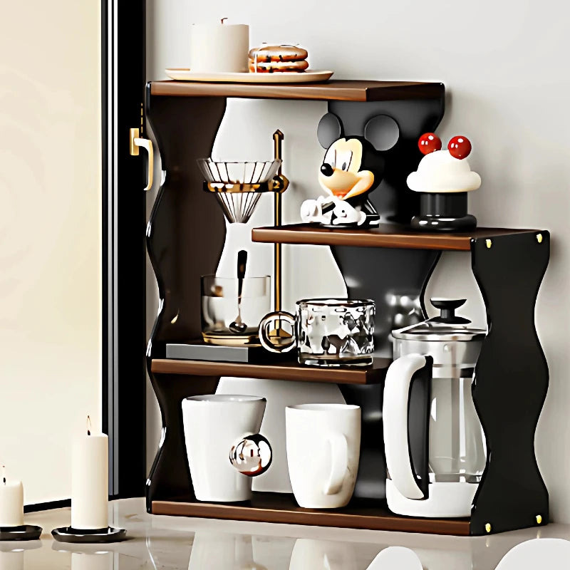 Paper Dish Storage Shelves Coffee Closet Candy Drying Storage Shelves Spice House Repisas Kitchen Items And Accessories