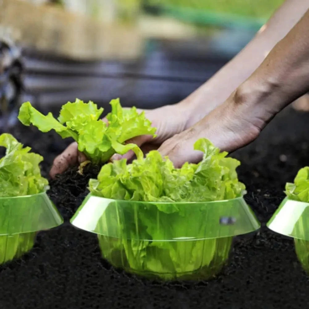 Plants Snail Protection Rings Vegetable Green Planter Flower Pot Pest Control Trapper Repel Snails Garden Protects Animal Tool