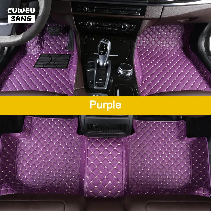 CUWEUSANG Custom Car Floor Mats For Lexus NX NX200t NX250 NX300 NX300h NX350 NX350h NX450h Auto Carpets Foot Coche Accessorie
