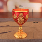 Retro Wine Glasses Vintage Champagne Wine Cup Luxury Spirit Glass Beverage European Style Home Bar Creative Drinkware Gift VC