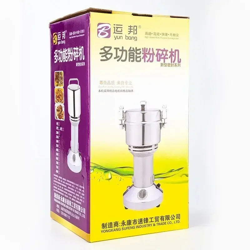 150G Grinding Machine Ultrafine Grinder Chinese Medicinal Materials Mill Home Mill Commercial Small Grains Miscellaneous Grains