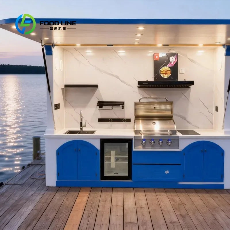 Customized Space Saving Foldable Camp Kitchen Integrated Gear Storage Garden Camping Portable Outdoor Furniture