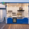 Customized Space Saving Foldable Camp Kitchen Integrated Gear Storage Garden Camping Portable Outdoor Furniture