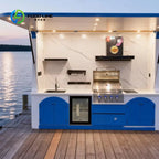 Customized Space Saving Foldable Camp Kitchen Integrated Gear Storage Garden Camping Portable Outdoor Furniture