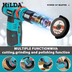 HILDA 12V Angle Grinder Charging Grinding Tool for Polishing and Grinding Diamond Micro Cordless Electric Power Tools