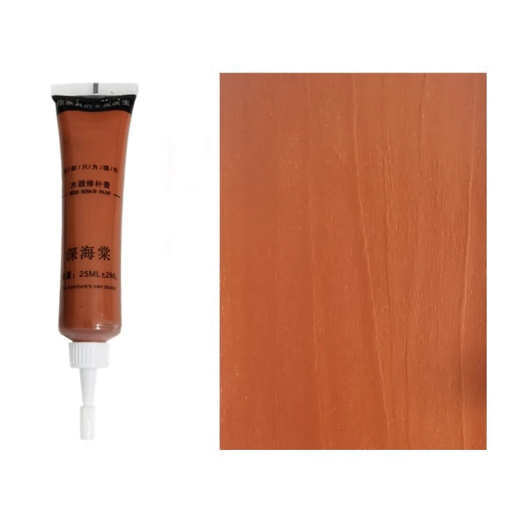 25g Wood Paint Repair Paste Scratches Cracks Restoring Cream For Wardrobes Desks Wooden Floors Wood Repair Wood Stain