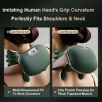 Shoulder and Neck Massager Multifunctional Home Cervical Massager Heating Kneading Massage Shawl