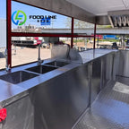 Customized Mobile Food Trucks Equipped with Complete Kitchen Equipment Street Food Pizza Ovens Barbecue Food Trailers