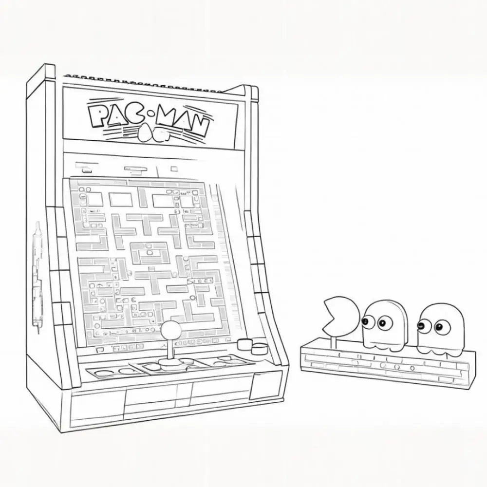 Creative Arcade Gaming Console Building Set - Holiday Party Gift