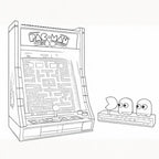 Creative Arcade Gaming Console Building Set - Holiday Party Gift
