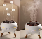 Dynamic Jellyfish Humidifier & Essential Oil Diffuser - 250ml Remote Control with 7 Color Night Lights | AlluCanFind