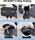 2025 Tesla Model Y/3 Windshield Sun Shade | Foldable Sun Blocker with Storage Bag
