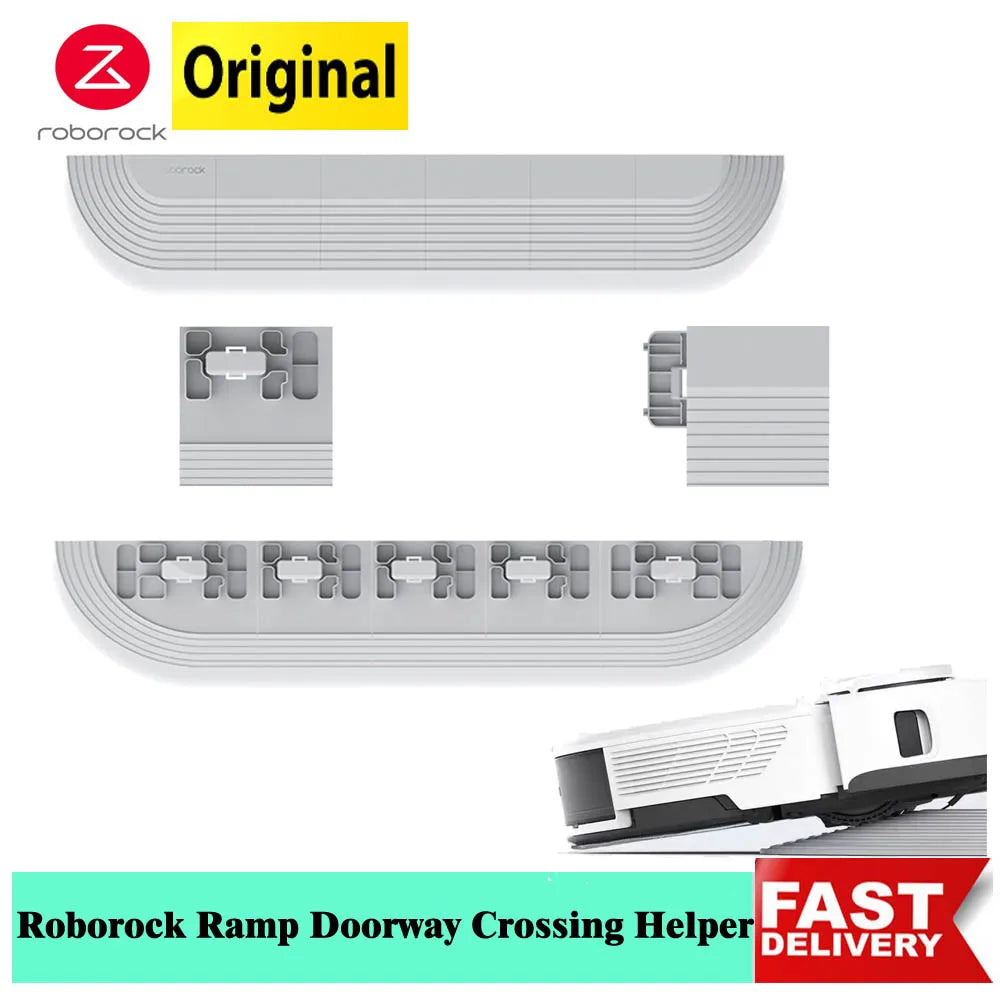 Original Roborock Ramp Doorway Crossing Helper for roborock S8 S7 Q7 Q8 Q Revo S6 S5max S7 Maxv All Series Robot Vacuum Cleaner