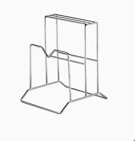 Kitchen Knife Organizer Rack With Cutting Board Slot Multifunctional Utensil Storage Holder