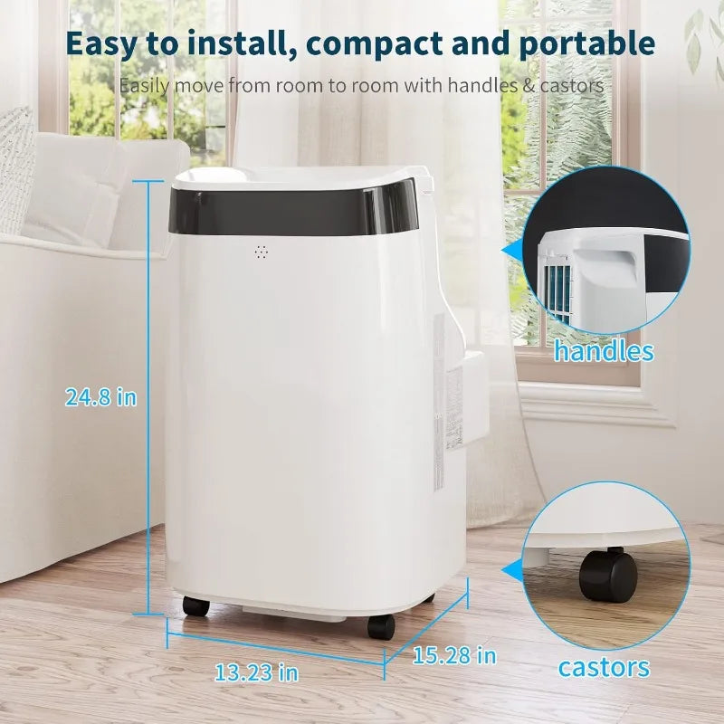 Jojoka Portable Air Conditioner with Remote Control, 10000 BTU Portabl