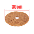 Natural Coconut Fiber Tree Mulch Mat Cover Protector 25/30/35/40cm Flower Pot Disc Pad Weed Control Warm Moisture Cushion