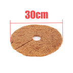 Natural Coconut Fiber Tree Mulch Mat Cover Protector 25/30/35/40cm Flower Pot Disc Pad Weed Control Warm Moisture Cushion
