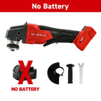 M-WALK 8500RPM High Speed Brushless Angle Grinder 100/125mm With Safety Guard Electric Power Tools For Milwaukee 18V Battery Pin