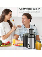 EU Plug Centrifugal juicer multifunctional household electric fruit juice machine slag juice separation original juice machine c