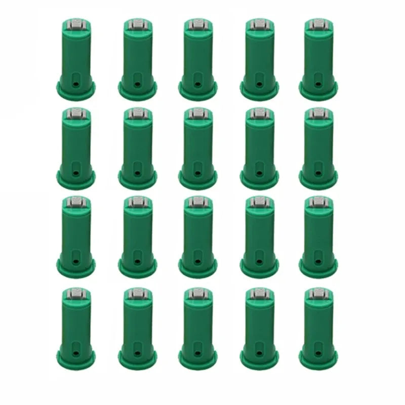 20PCS Double-fan Windproof Spray Nozzle High Pressure Anti-drift Atomization Sprinkler Head DIY for RC Plant Agriculture UAV